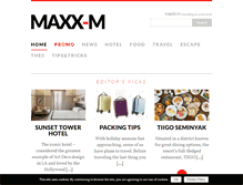 Tablet Screenshot of maxx-m.com